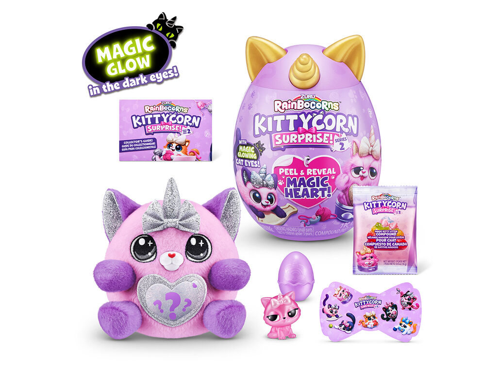 RAINBOCORNS S5 - PELUCHES PEQUENOS KITTYCORNS MODELOS SORTIDOS image number 8