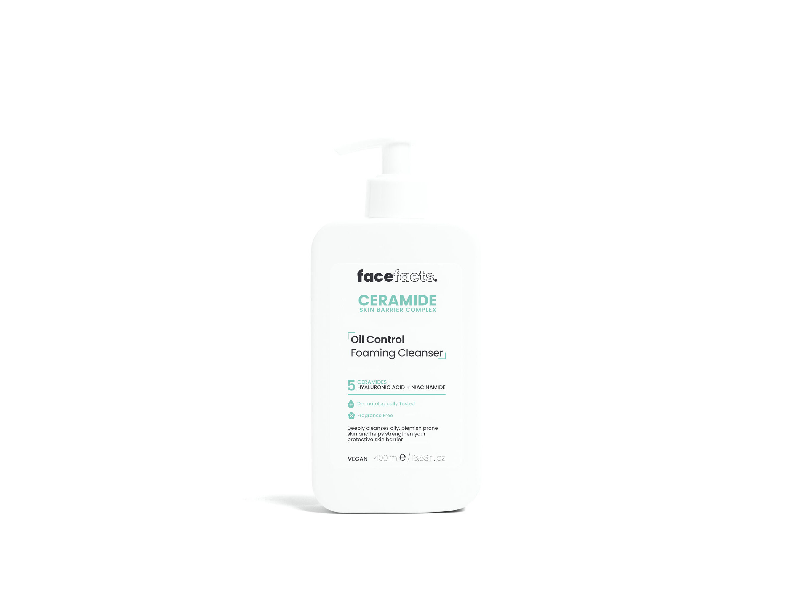 GEL LIMPEZA FACEFACTS CERAMIDE OIL CONTROL 400ML image number 0