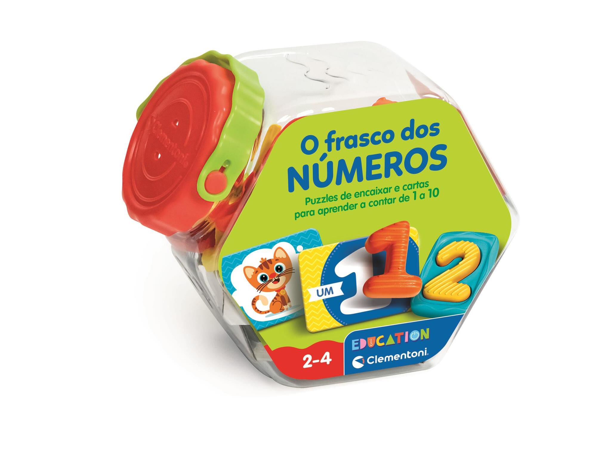 O FRASCO DOS N&Uacute;MEROS CLEMENTONI image number 0
