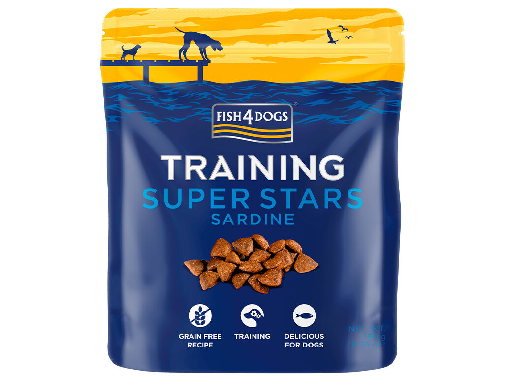 SNACKS C&Atilde;O FISH4DOGS SARDINHA 150G image number 0