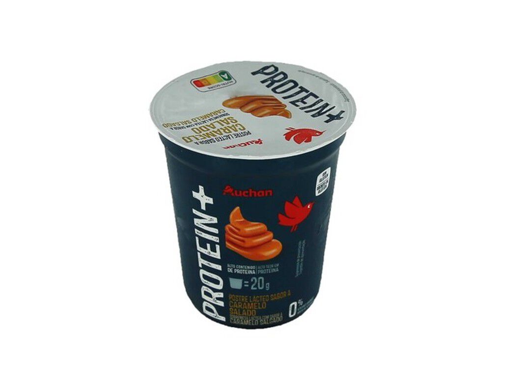 PUDIM+PROTE&Iacute;NA AUCHAN CARAMELO SALGADO 200G