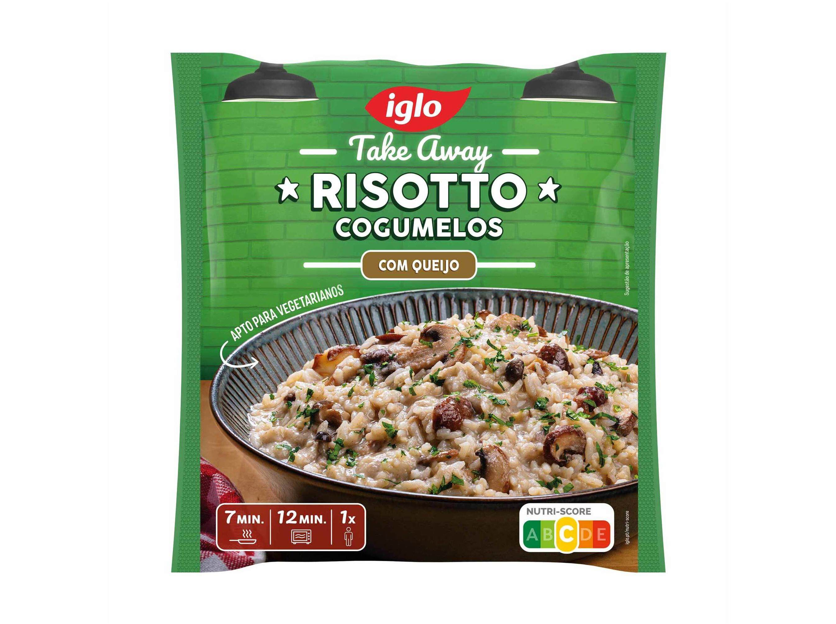 RISOTTO COGUMELOS IGLO COM QUEIJO 400G image number 0