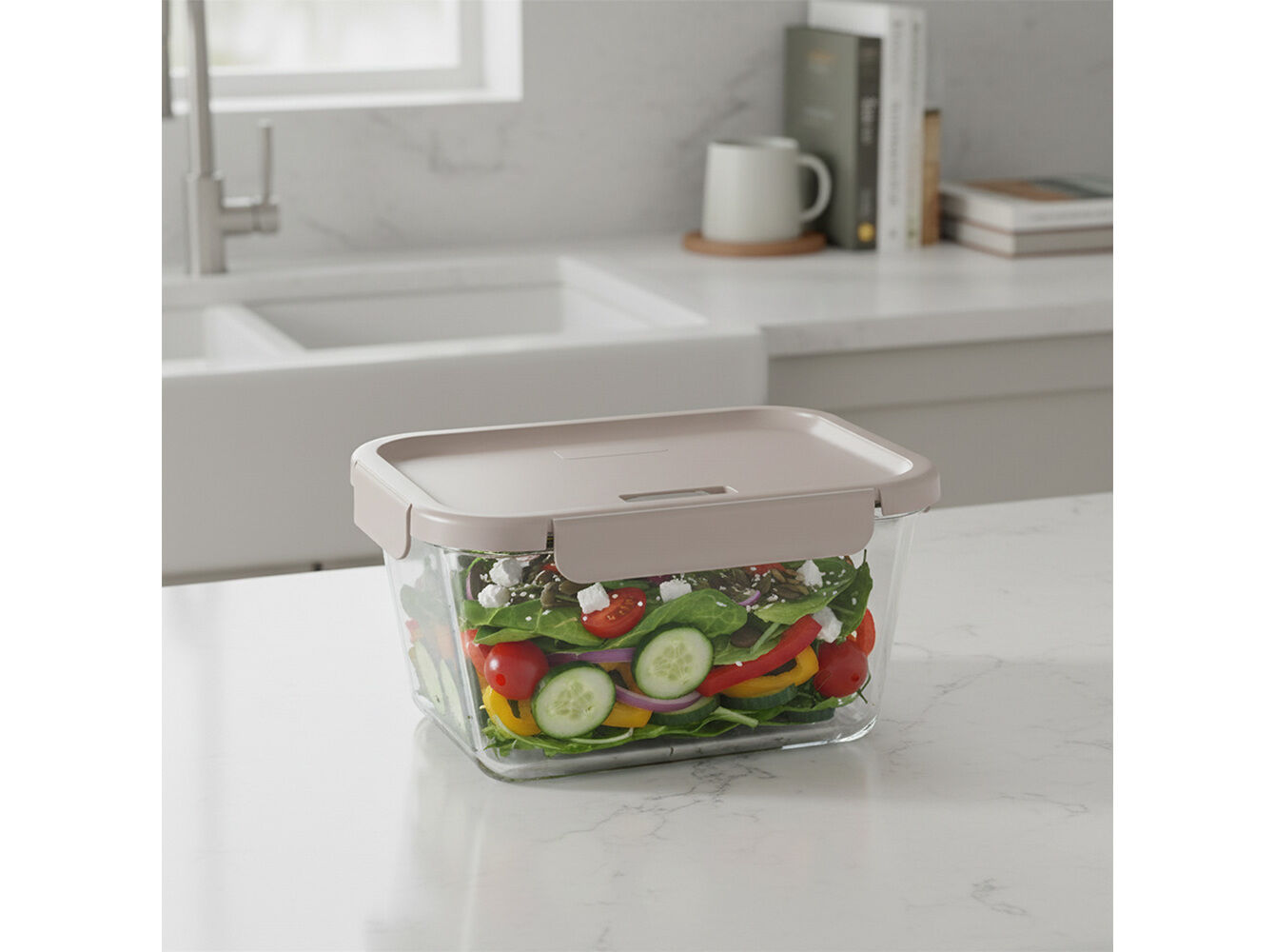 CAIXA HERM&Eacute;TICA VIDRO CODIL 23X17.5X13CM 2.3L CORES SORTIDAS image number 5