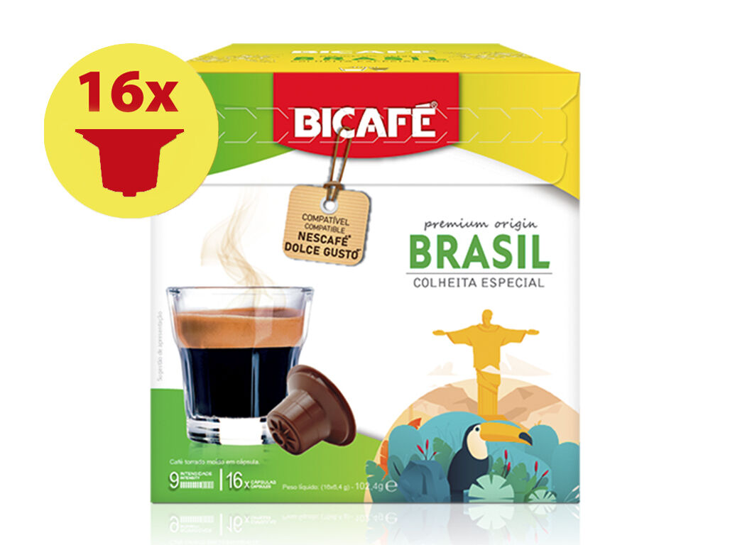 CAF&Eacute; C/ CAFEINA SIST DG BICAF&Eacute; BRASIL 16 UN. image number 0