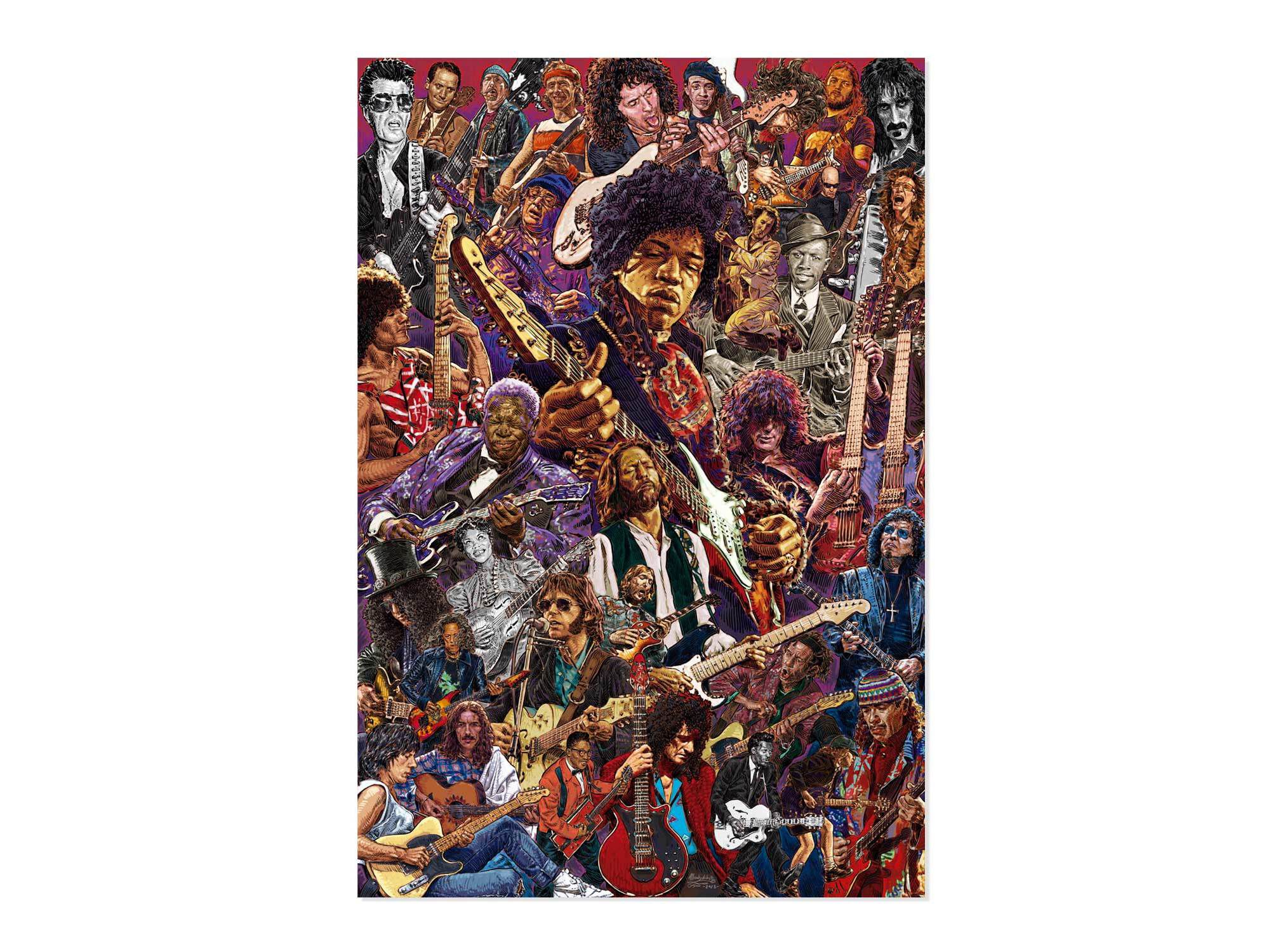 POSTER LEGENDARY GUITARISTS image number 0