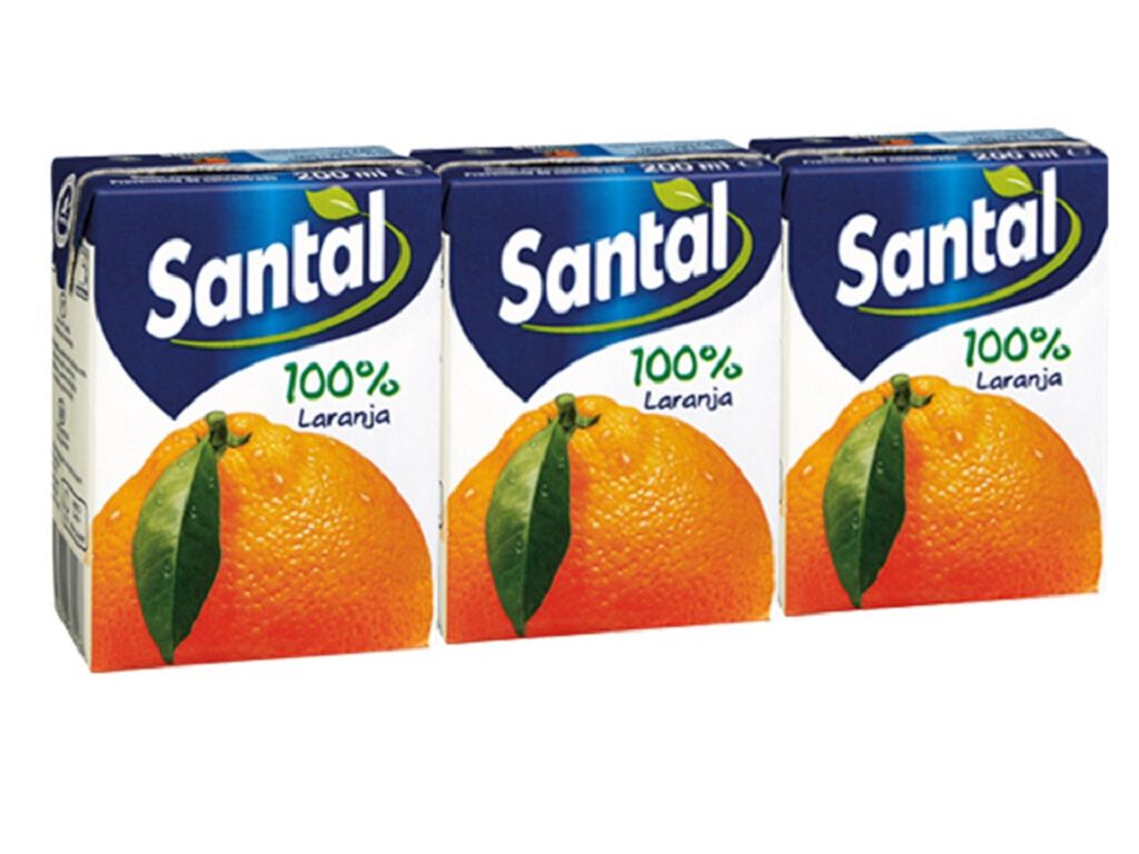 SUMO SANTAL 100% LARANJA 200ML image number 1