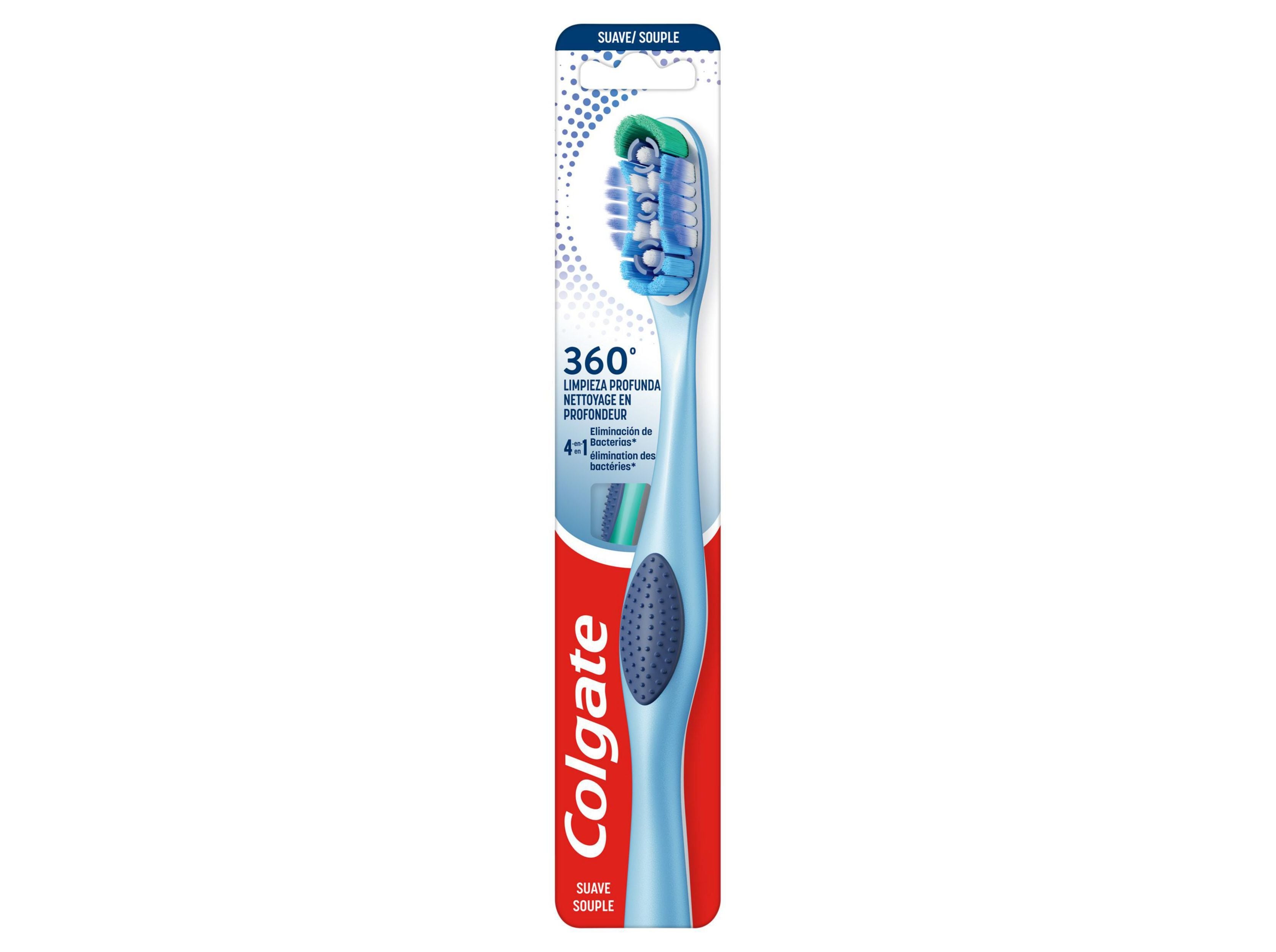 ESCOVA DE DENTES 360 SUAVE COLGATE 1UN