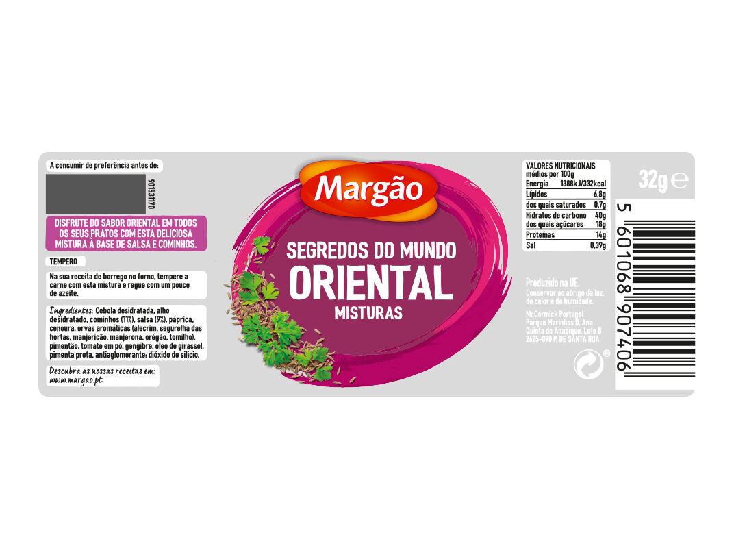 ESPECIARIA MARG&Atilde;O SEGREDOS MUNDO ORIENTAL 32G image number 1