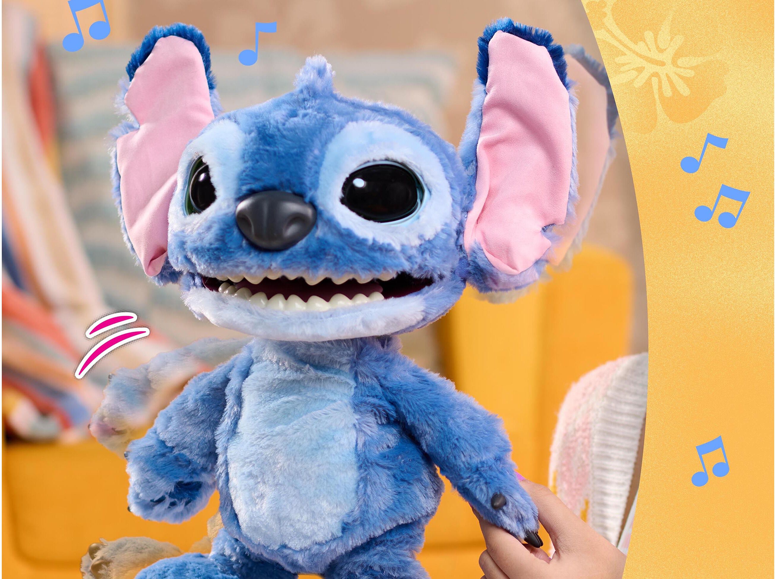 PELUCHE INTERATIVO STITCH image number 5