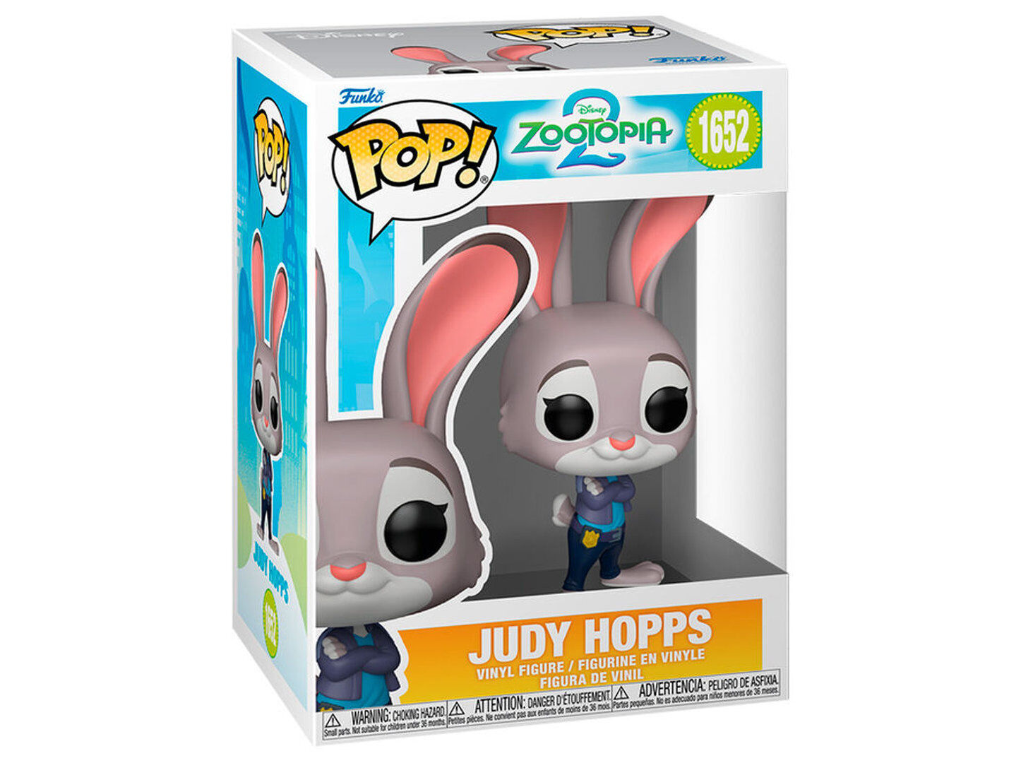FIGURA POP! FUNKO POP DISNEY: ZOOTOPIA 2- JUDY HOPPS image number 0