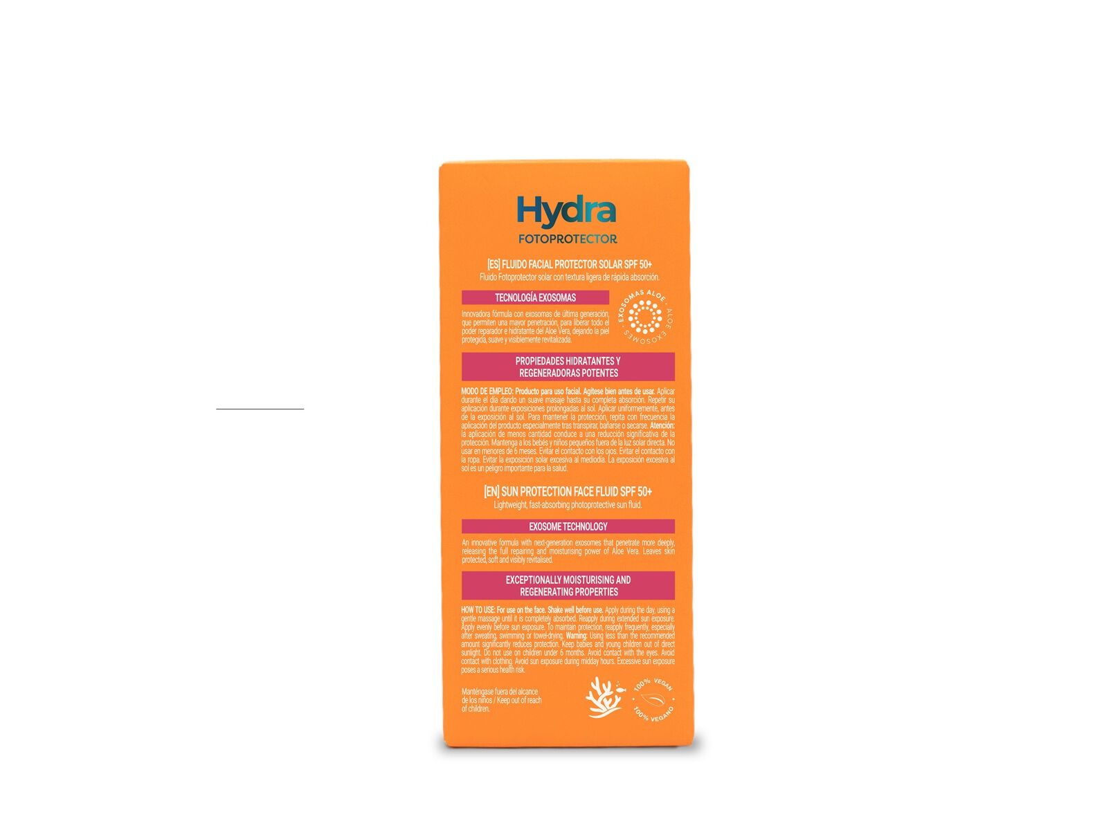 FLUIDO FACIAL BABARIA SOLAR HYDRA SPF50+ 40ML image number 1