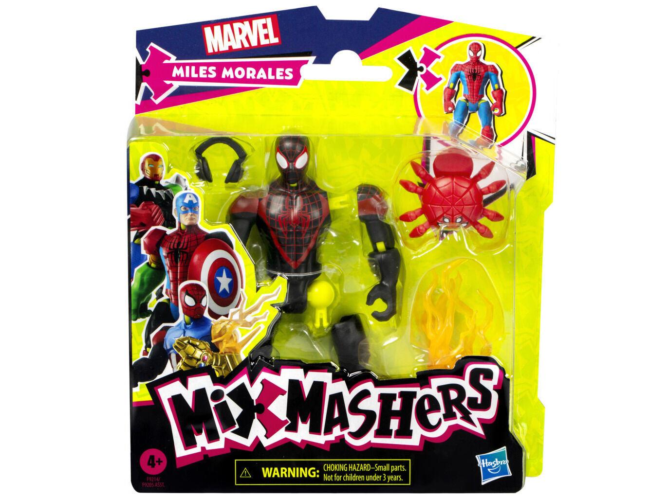 FIGURA B&Aacute;SICA MIXMASHERS HOMEM-ARANHA 12CM MODELOS SORTIDOS image number 3