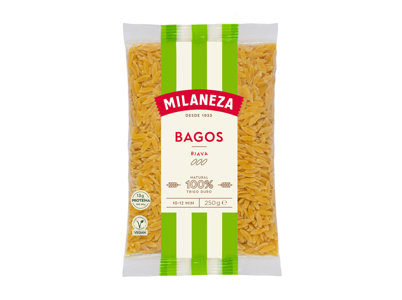 MASSINHAS MILANEZA BAGOS 250G image number 0