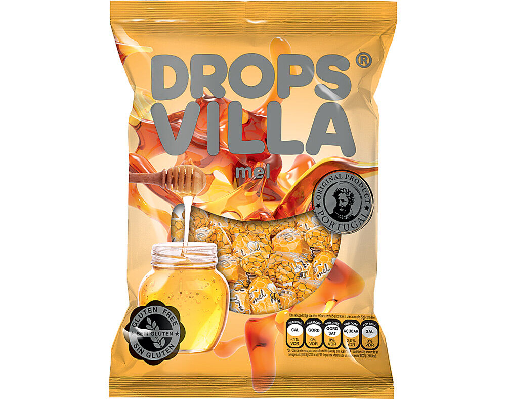 DROPS VILLA RECHEADO MEL 200G image number 0