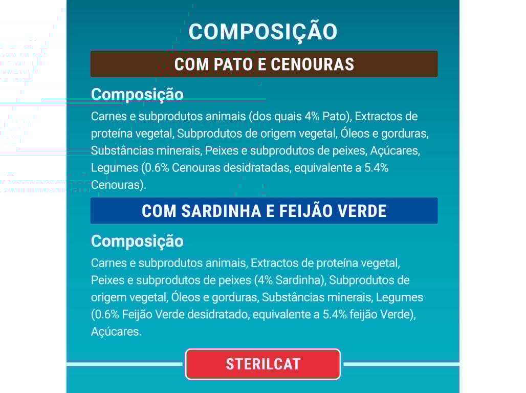COMIDA H&Uacute;MIDA PARA GATO PURINA ONE PATO E SARDINHA 4X85G image number 4
