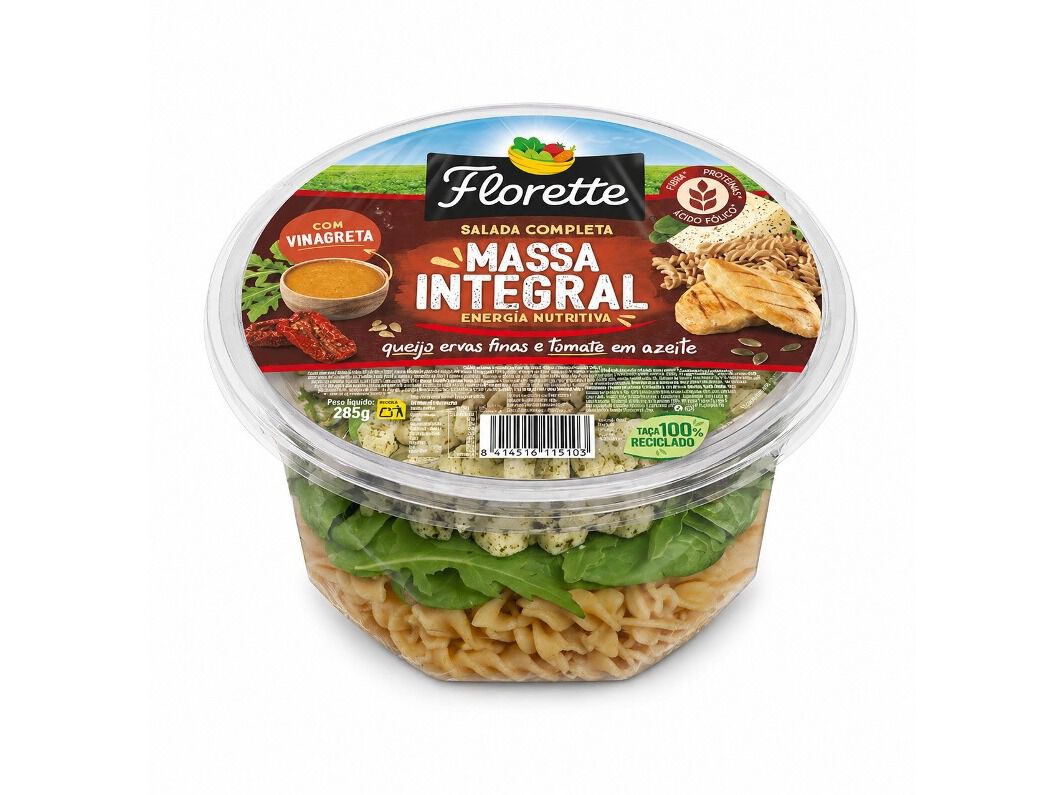SALADA MASSA INTEGRAL FLORETTE 285G image number 0