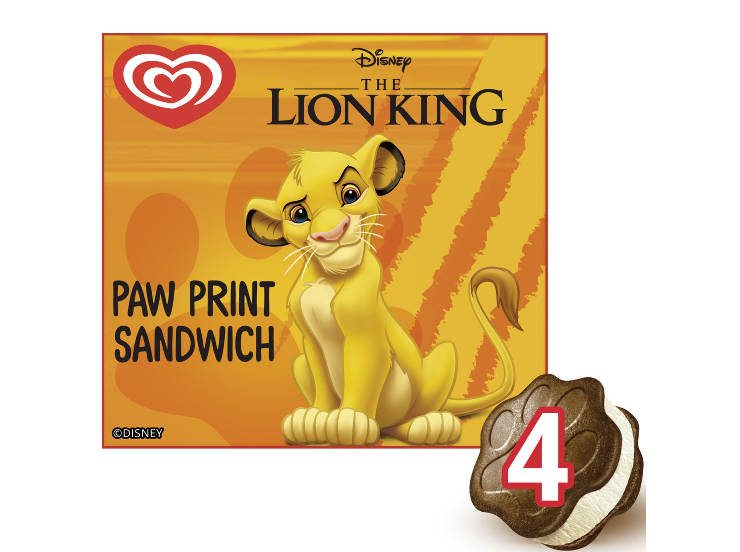 SANDWICH OL&Aacute; DISNEY LION KING 4X60ML image number 1