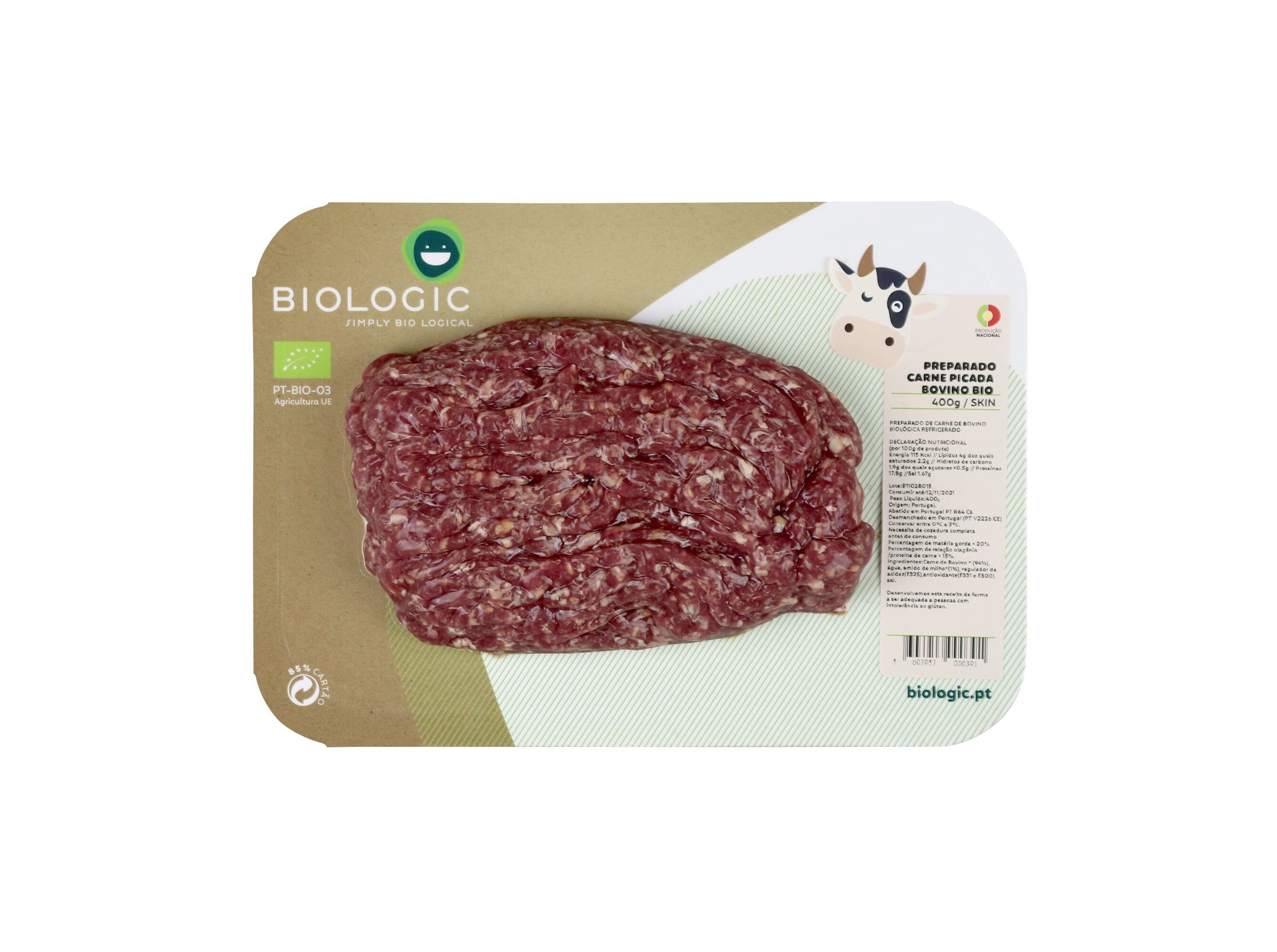 CARNE PICADA BOVINO BIOLOGIC BIO 400G