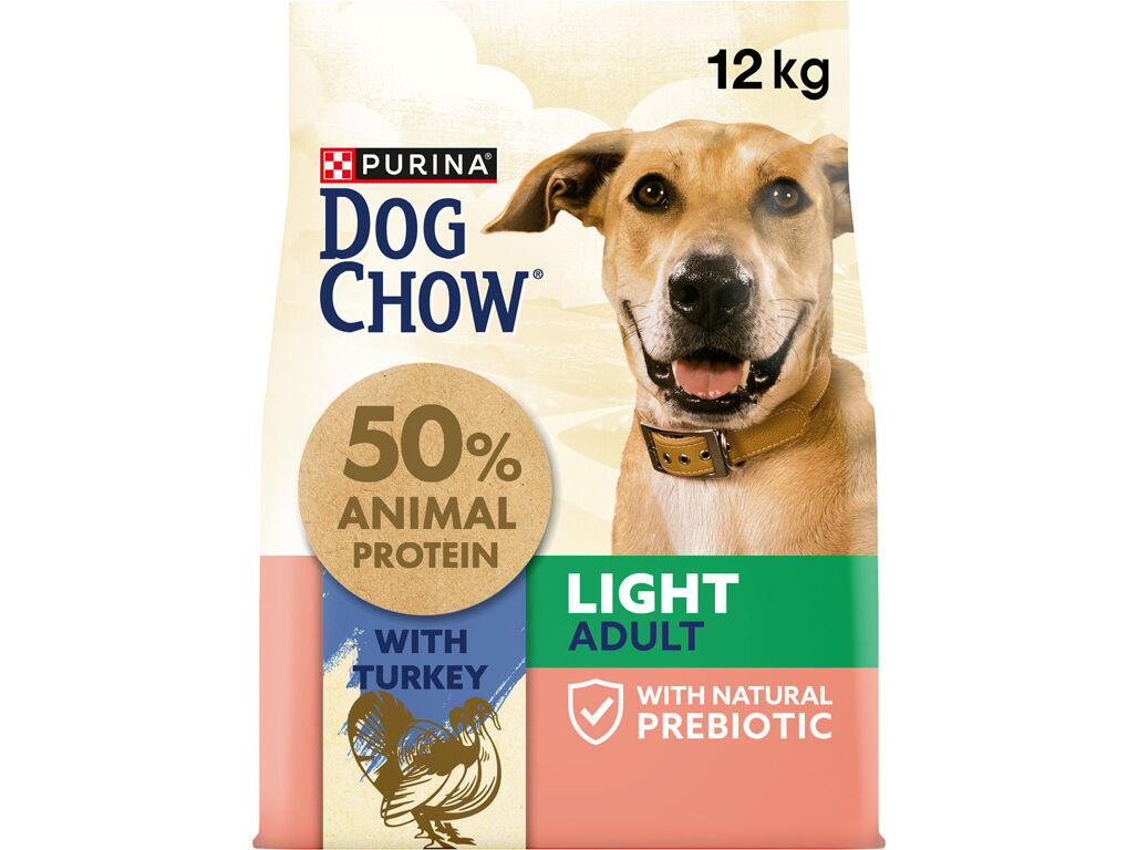 RA&Ccedil;&Atilde;O PARA C&Atilde;O DOG CHOW LIGHT PERU 12KG