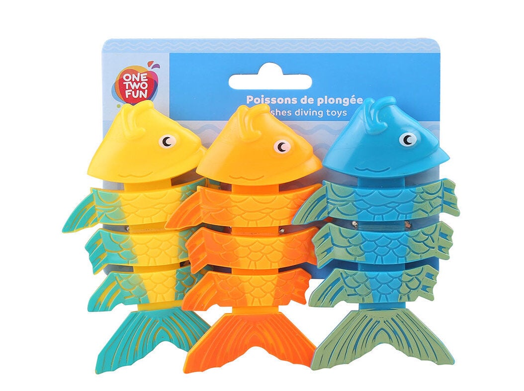 PEIXES PARA MERGULHAR ONE TWO FUN 3 PE&Ccedil;AS image number 0