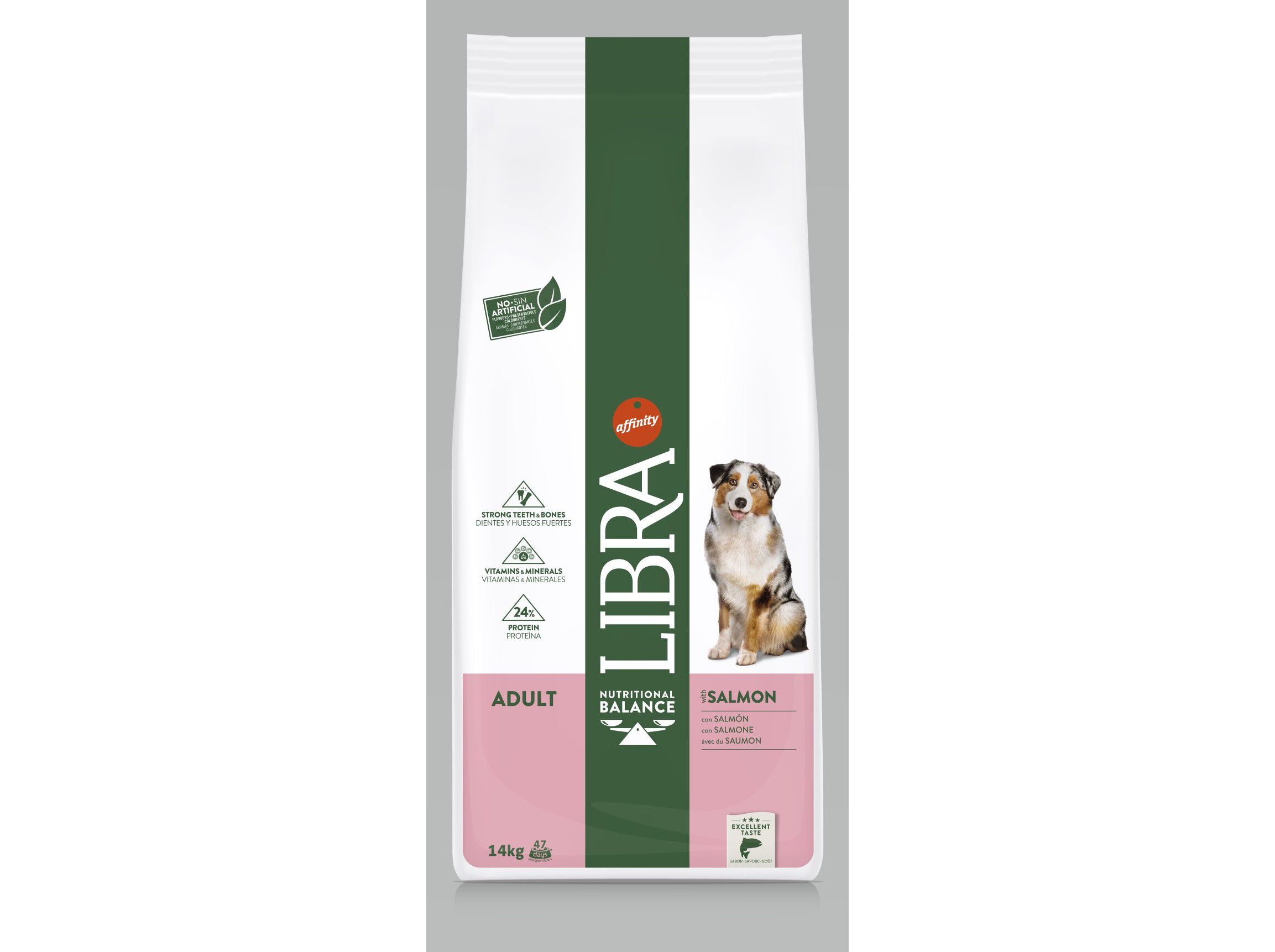 RA&Ccedil;&Atilde;O PARA C&Atilde;O ADULTO LIBRA SALM&Atilde;O 14KG image number 1