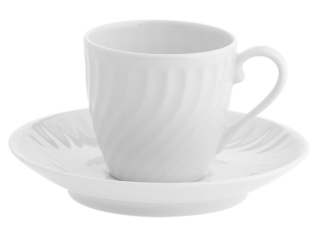CH&Aacute;VENA DE CAF&Eacute; COM PIRES SAGRES VISTA ALEGRE BRANCO PORCELANA &Oslash;11.7CM