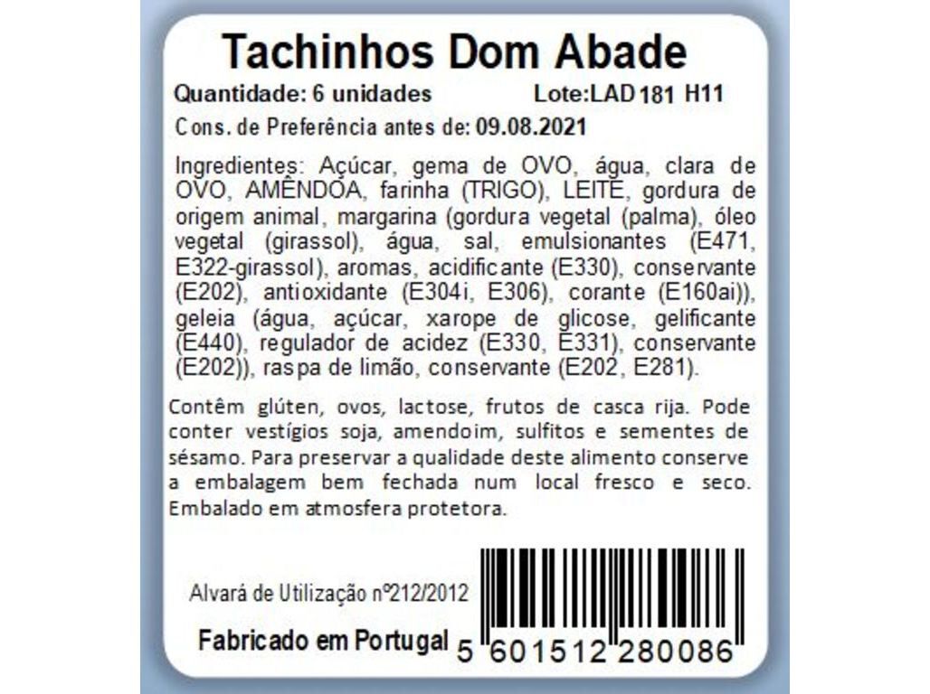 TACHINHOS D. ABADE DE ALCOBA&Ccedil;A image number 1