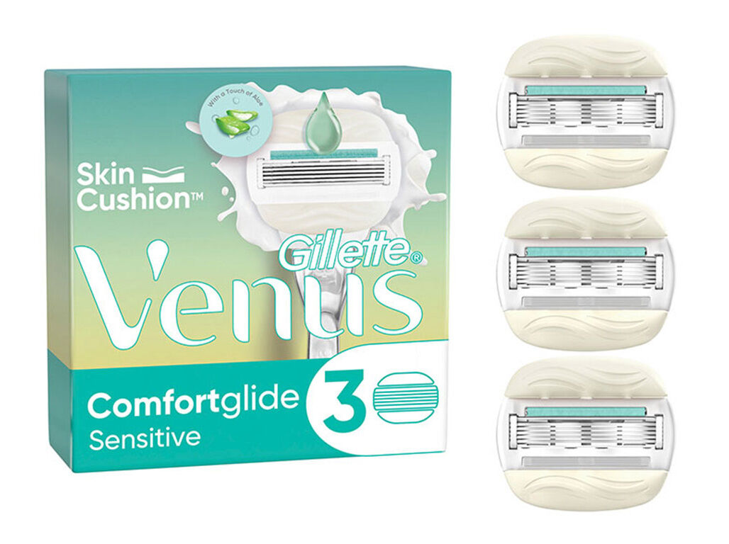 RECARGA L&Acirc;MINAS VENUS COMFORTGLIDE SENSITIVE 3UN
