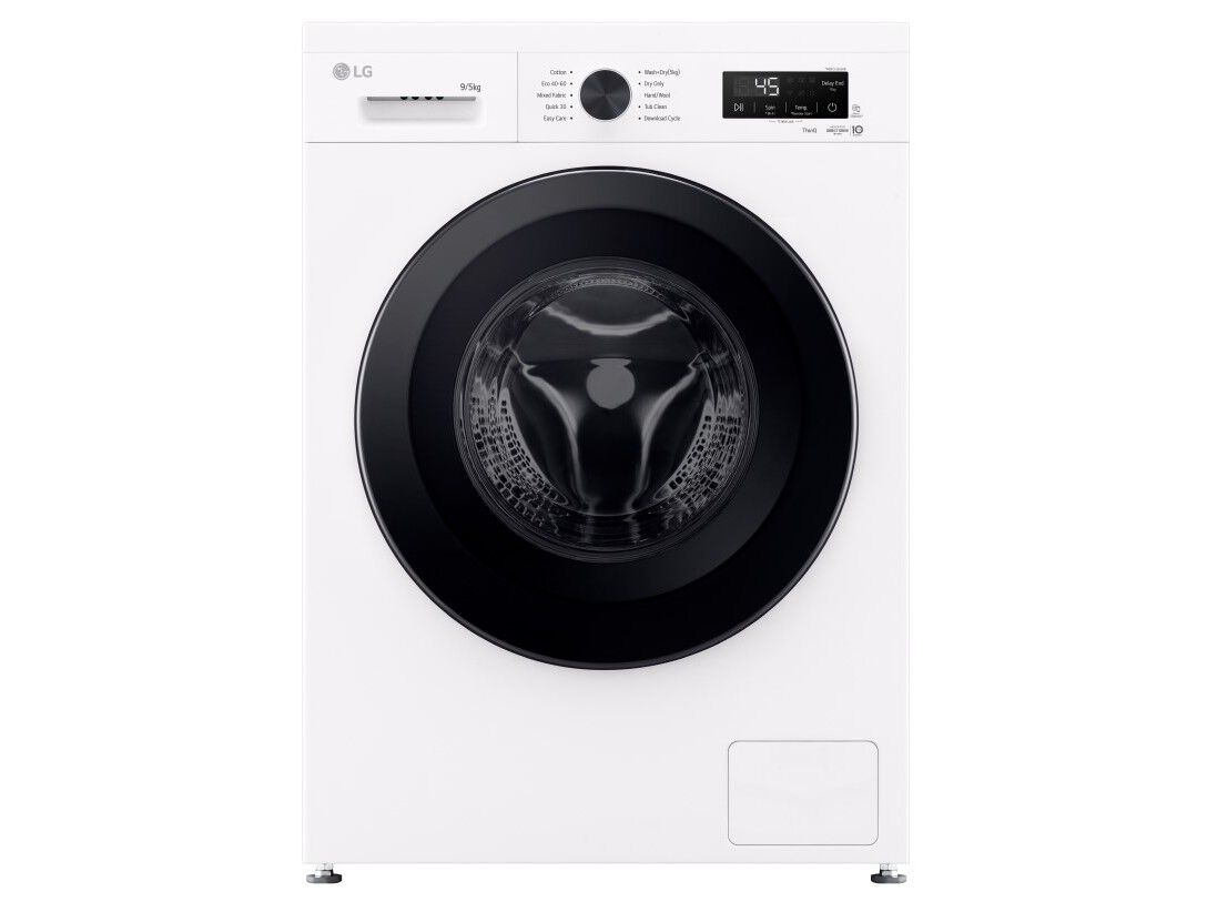 M&Aacute;QUINA DE LAVAR E SECAR ROUPA LG W4X1095NWK 9/5 KG 1400 RPM STEAM WI-FI BRANCA
