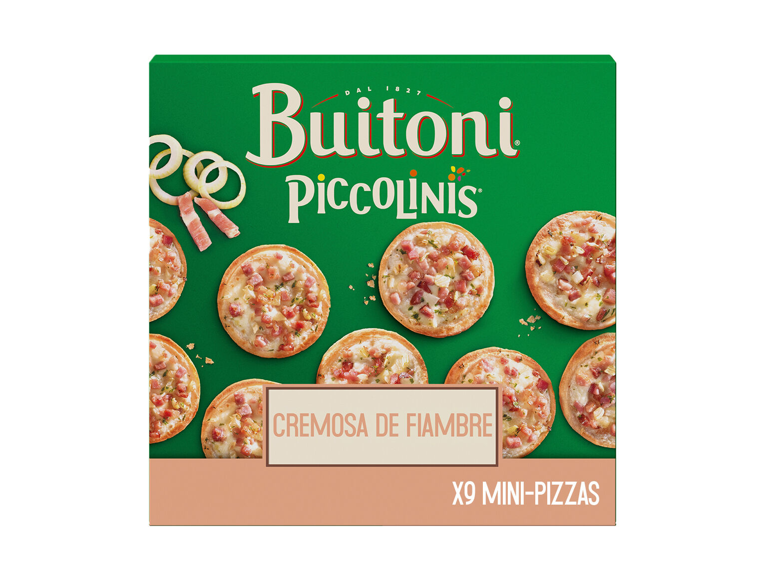 MINI PIZZAS BUITONI PICCOLINIS CREMOSA 270G image number 0