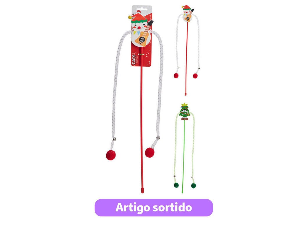 BRINQUEDO CATS COLLECTION CANA NATAL CORDA 45CM MODELOS SORTIDOS