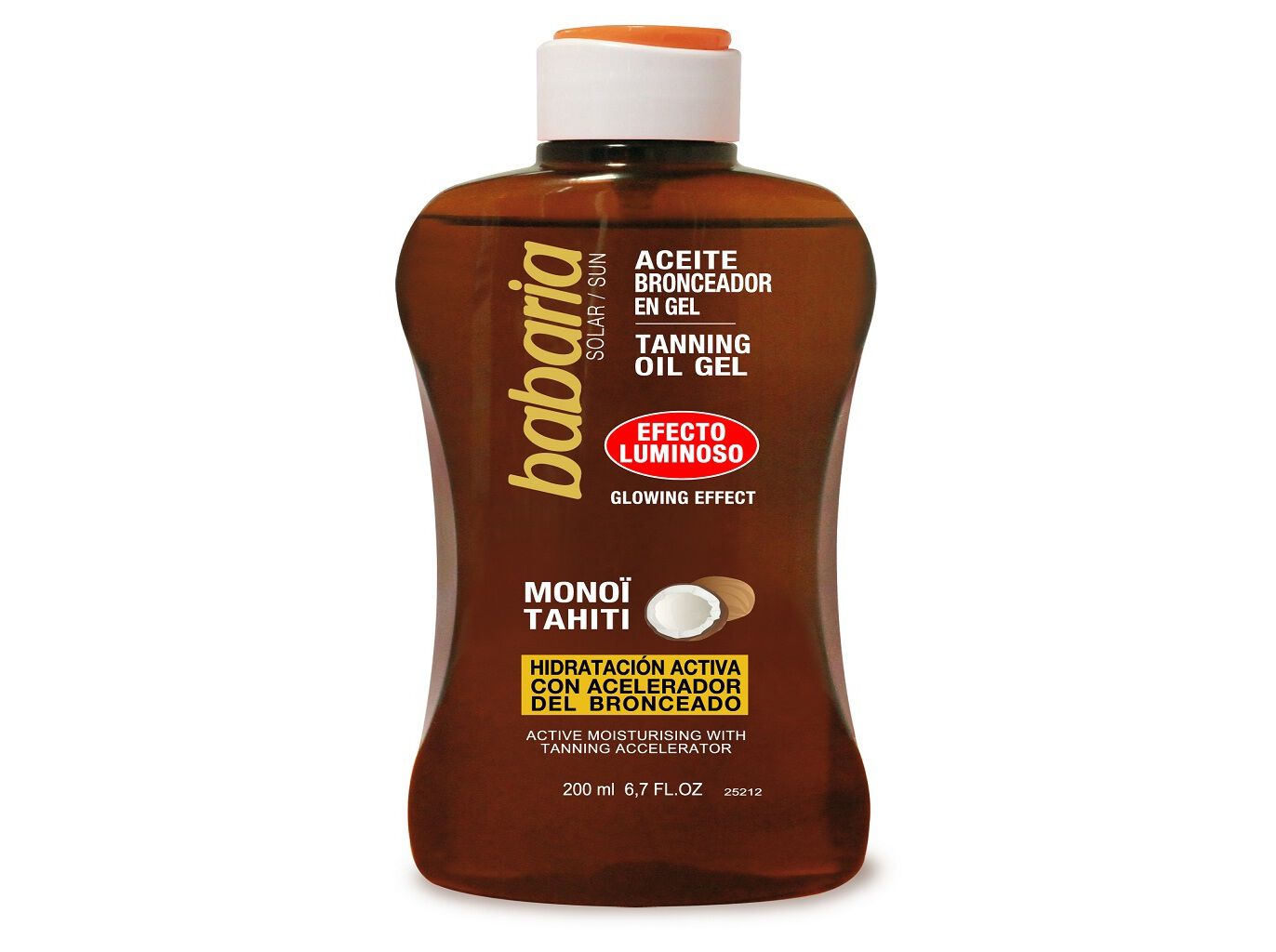 &Oacute;LEO BABARIA BRONZEADOR LUMINOSO 200ML