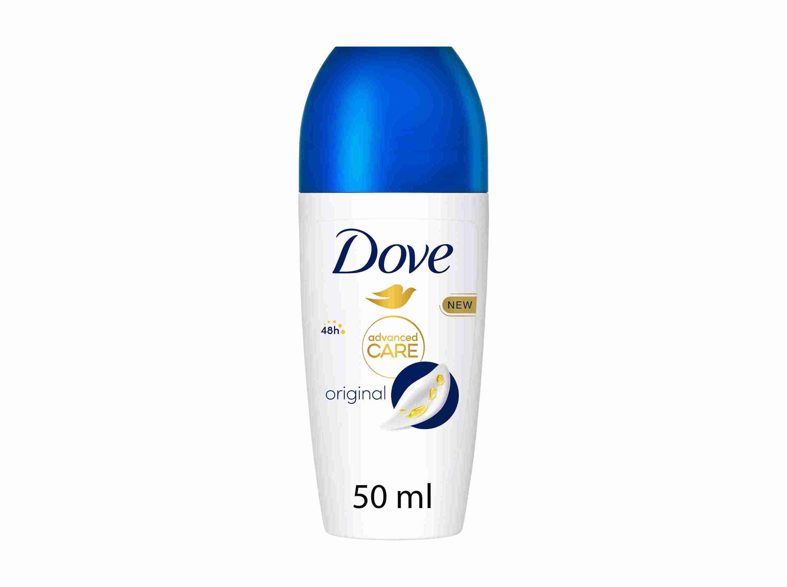 DESODORIZANTE ROLL ON DOVE ADVANCED ORIGINAL 50ML