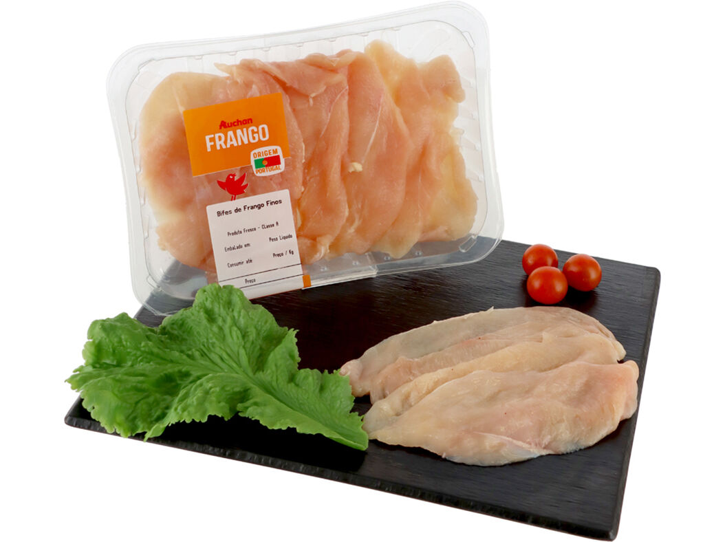 BIFES DE FRANGO FINOS AUCHAN KG