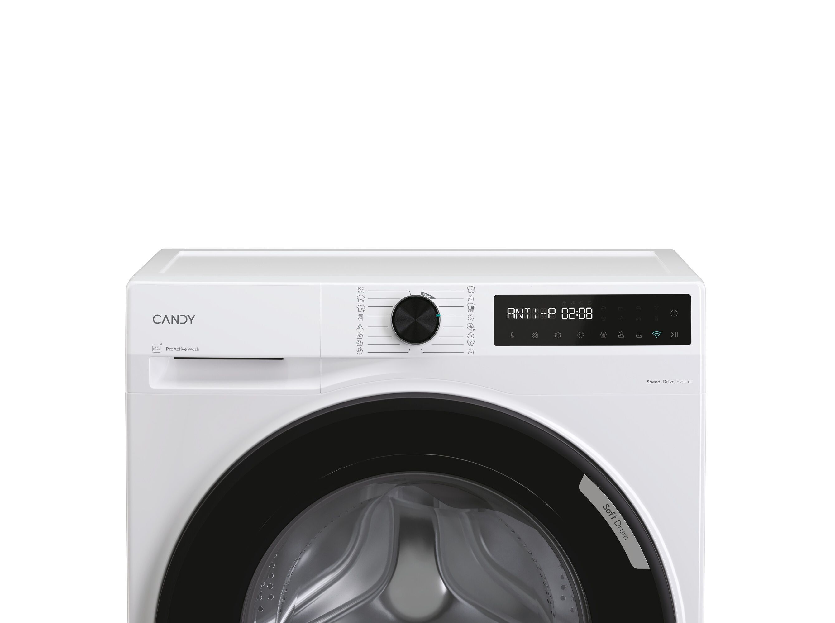 M&Aacute;QUINA DE LAVAR ROUPA CANDY BR 48SBL10-S BRANCO A-35% 8KG 1400RPM image number 3