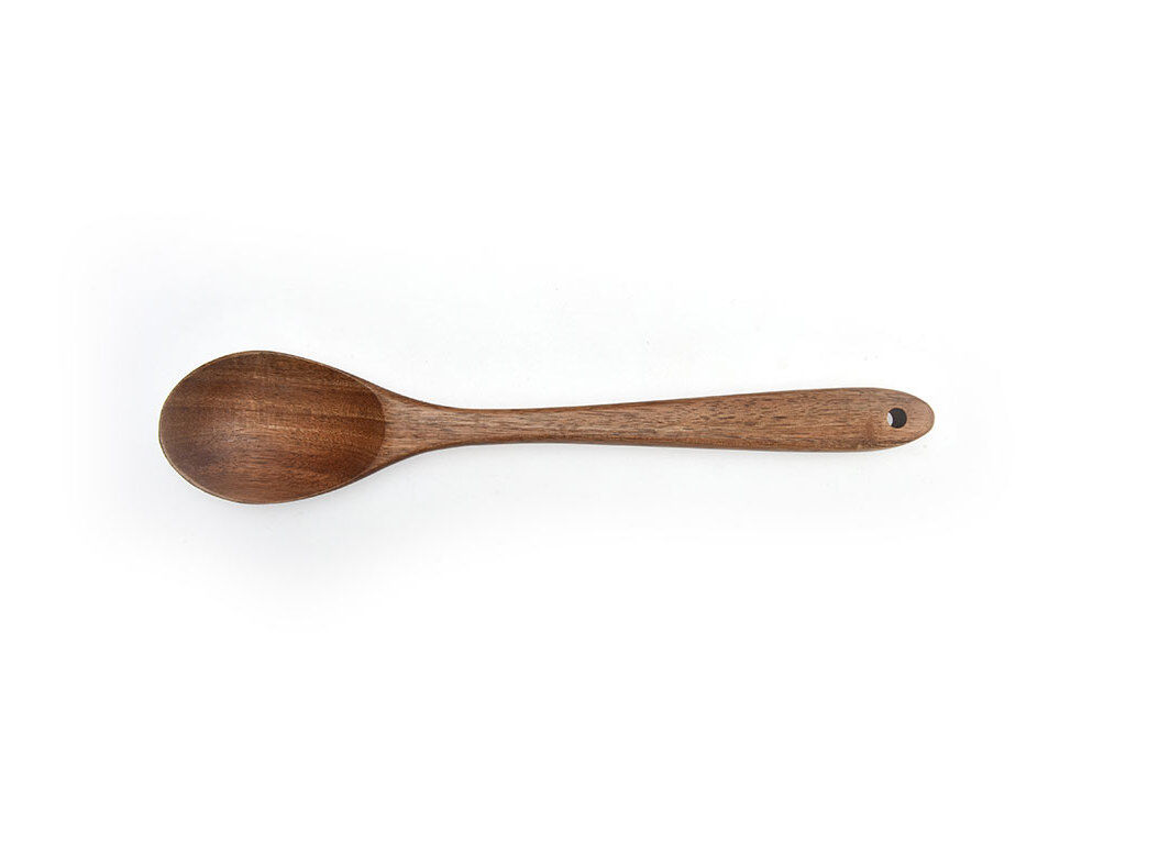 COLHER MADEIRA ACTUEL 30CM image number 0