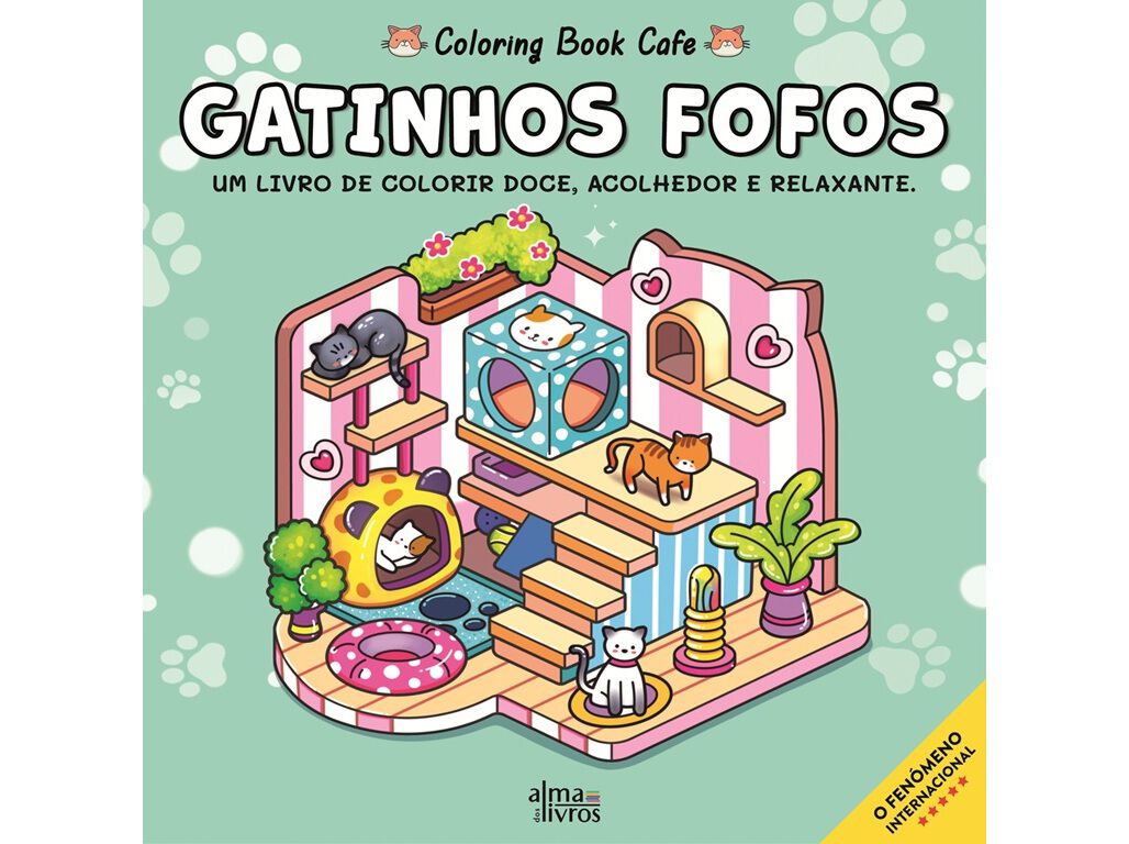 LIVRO GATINHOS FOFOS COLORING BOOK image number 0