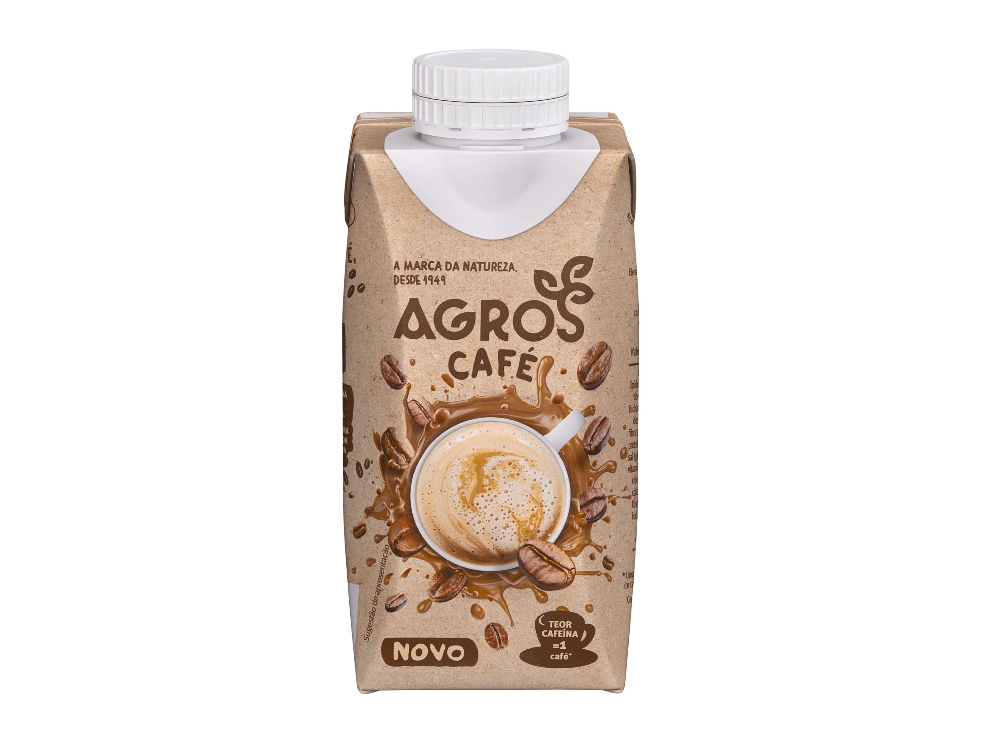 BEBIDA LACTEA AGROS CAF&Eacute; 200 ML image number 0