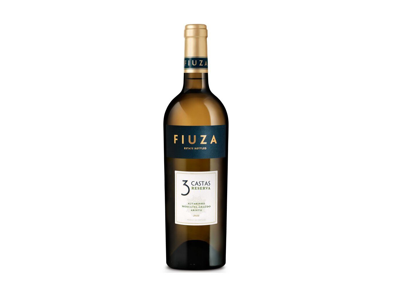 VINHO BRANCO FIUZA 3 CASTAS RESERVA 0.75L image number 0