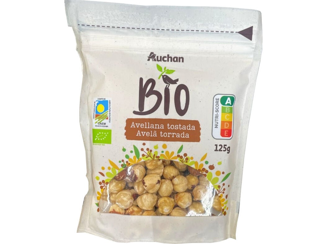 MIOLO AUCHAN AVEL&Atilde; BIO TORRADA 125G