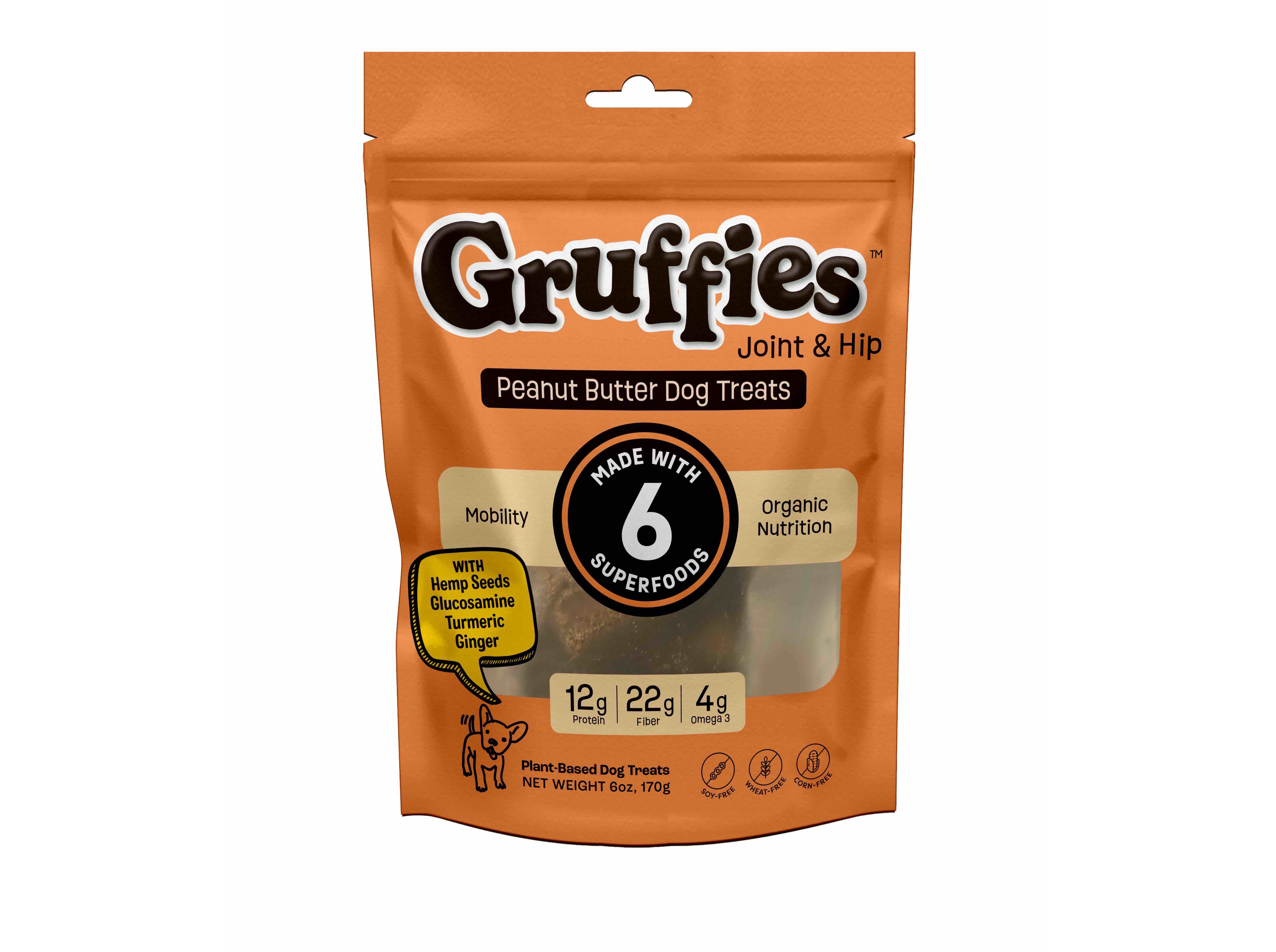 SNACK C&Atilde;O GRUFFIES ARTICULA&Ccedil;&Otilde;ES 170G image number 0