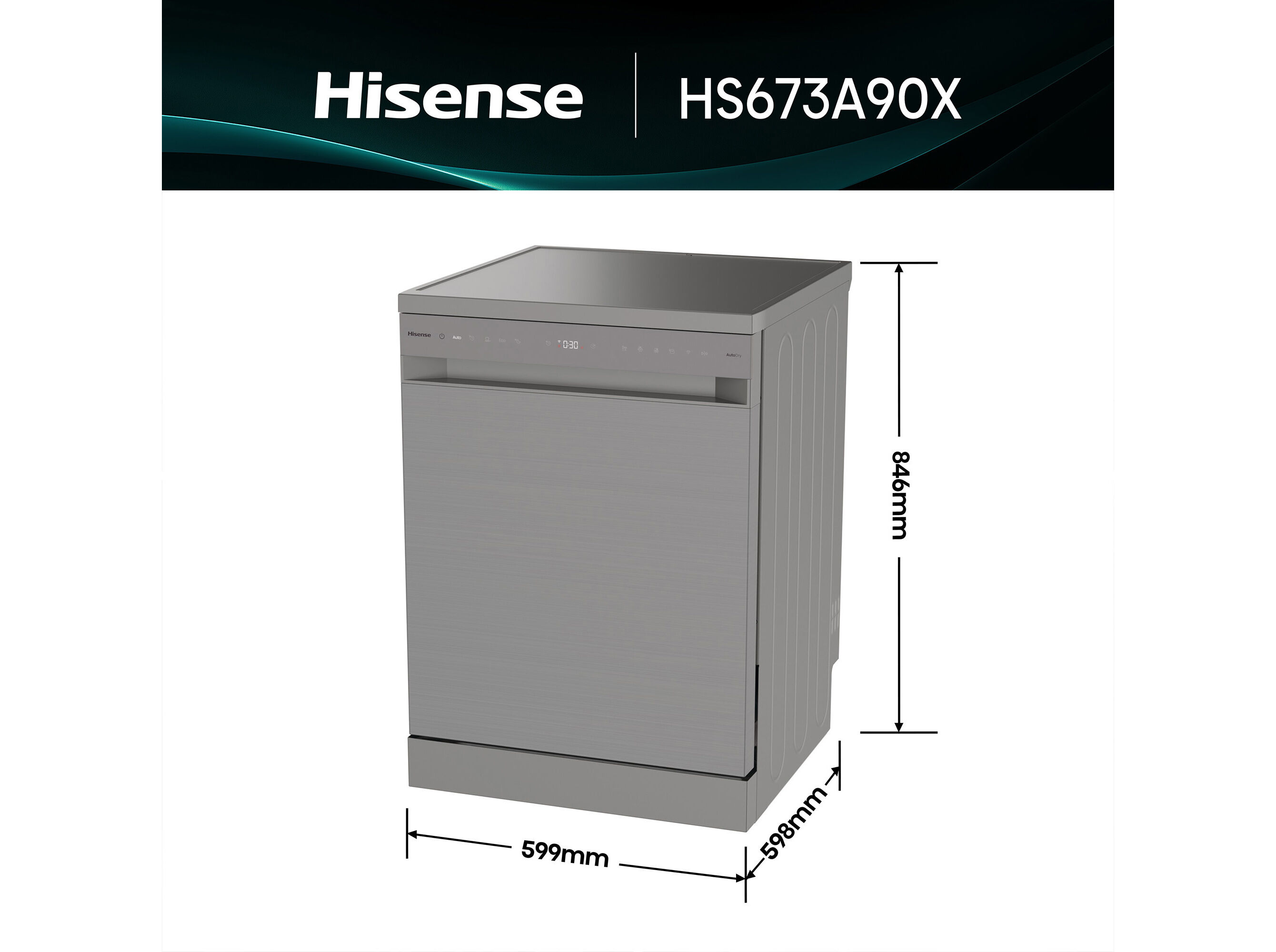 M&Aacute;QUINA LAVAR LOI&Ccedil;A HISENSE HS673A90X&nbsp; CLASSE A 16 CONJ. image number 5