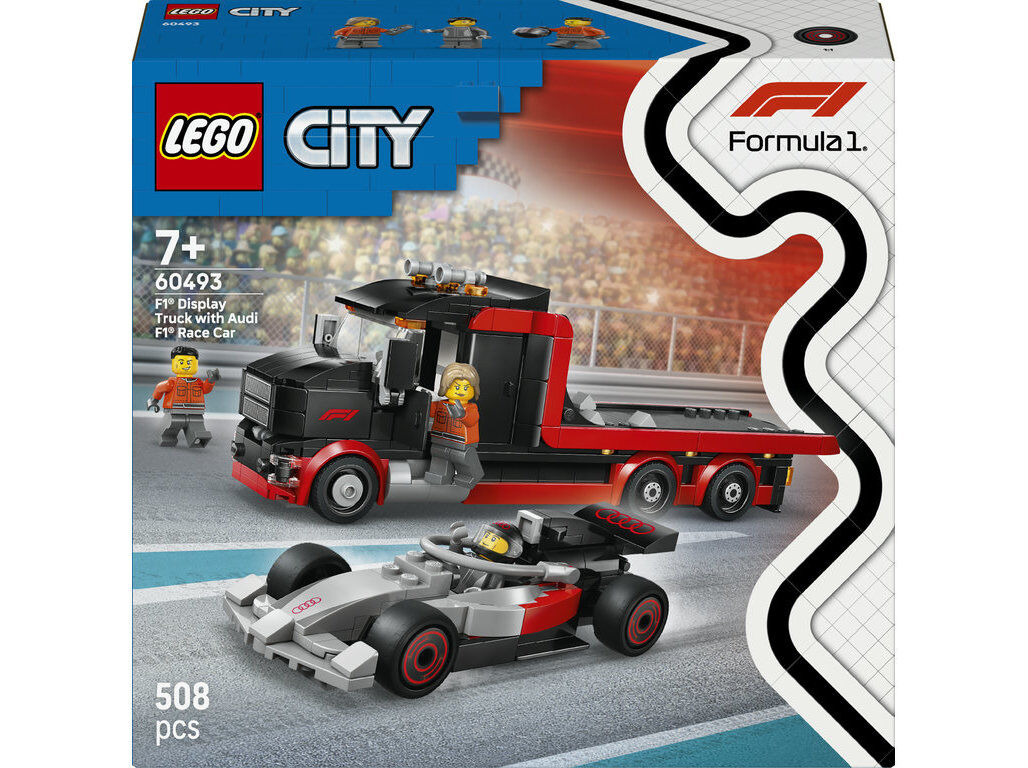 CAMINH&Atilde;O DE EXIBI&Ccedil;&Atilde;O F1&reg; LEGO CITY FORMULA 1 60493