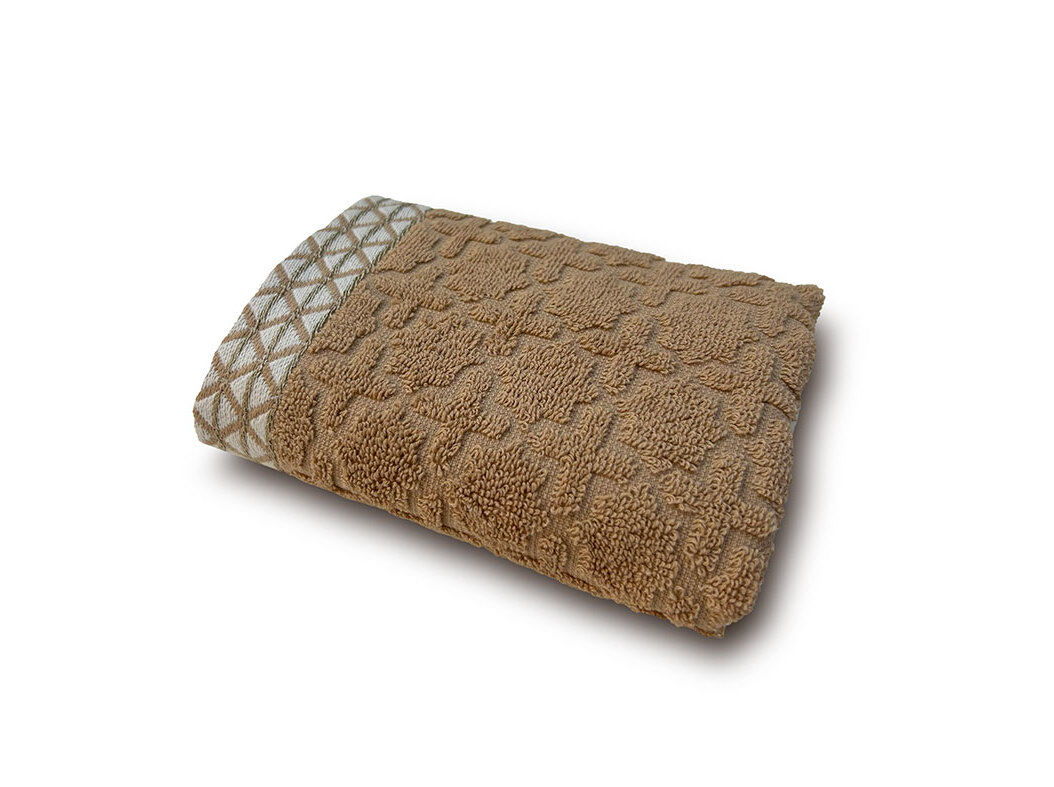 TOALHETE TURCO MY HOME TAUPE 550G 30X50CM