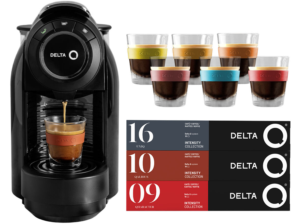 M&Aacute;QUINA CAF&Eacute; DELTA Q QIT COOL EVOLUTION PRETA