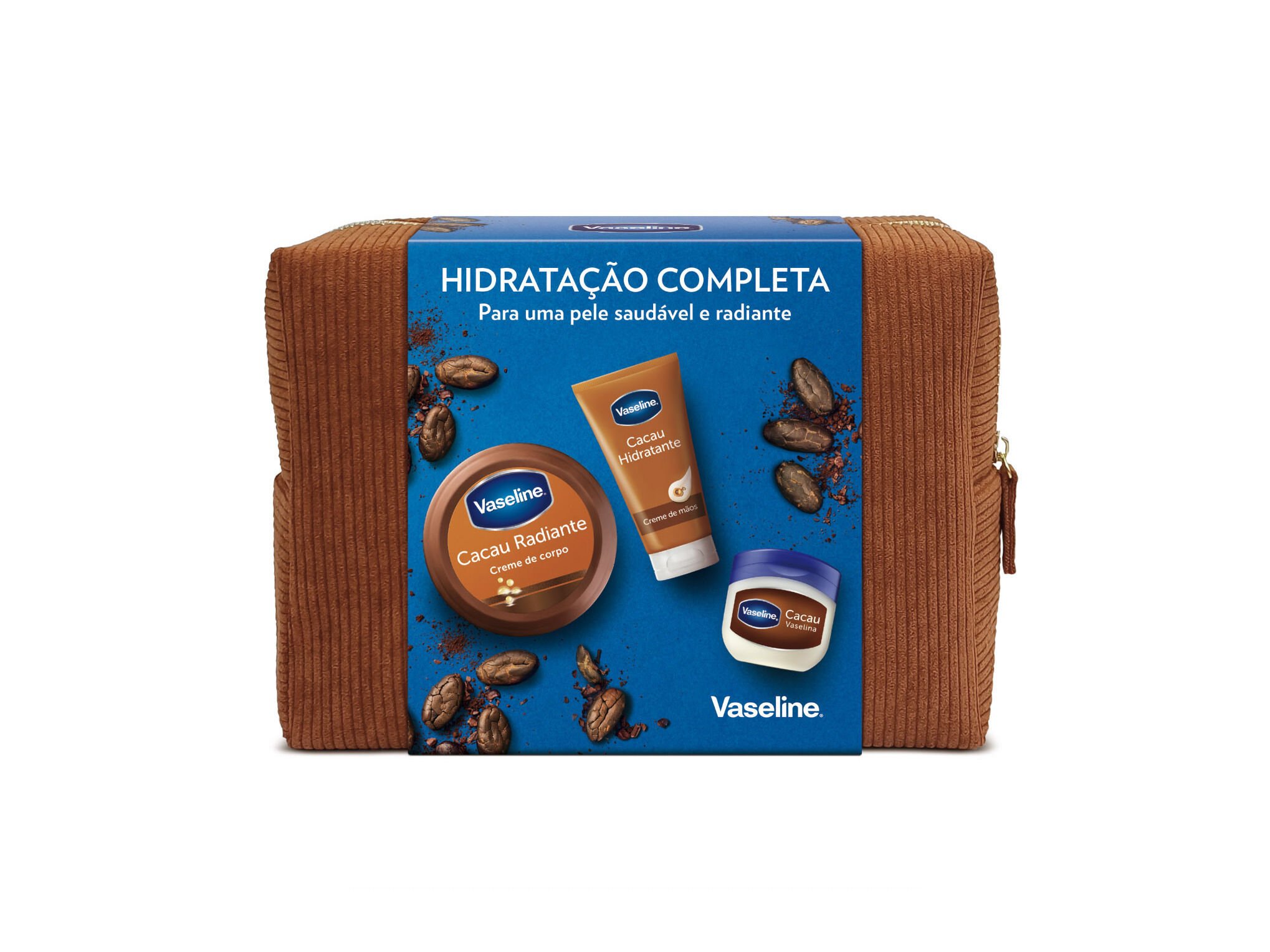 CONJUNTO VASELINE CACAU BOLSA