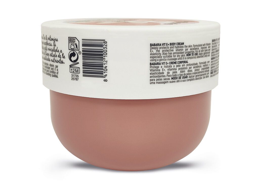 CREME CORPORAL VITAMINA E BABARIA 400 ML. image number 1