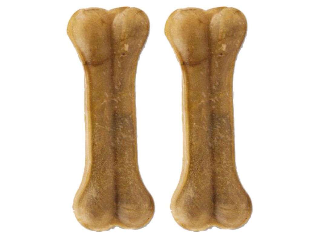 OSSO 100% COURO COM N&Oacute; 10CM PACK 2 UNIDADES image number 0