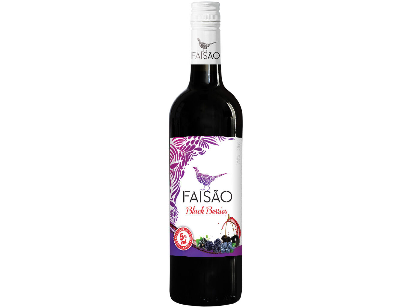 BEBIDA FAIS&Atilde;O BLACK BERRIES 0.75L