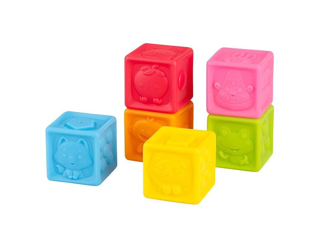 SET DE JOGOS ARGOLAS / CUBOS / ESPONJAS ONE TWO FUN image number 3